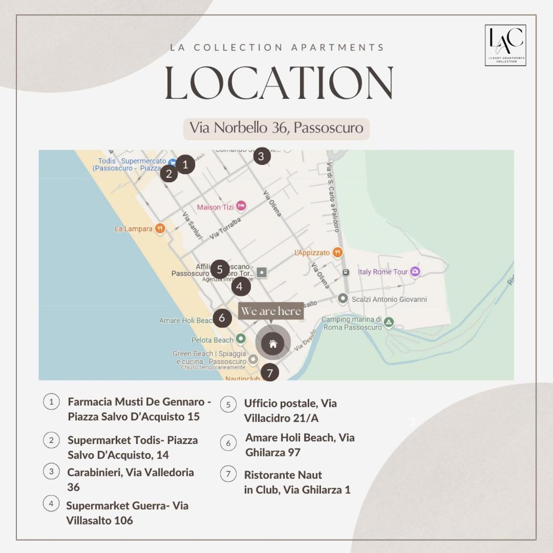 Luxury Apartments Collection Sand Suite Passoscuro Exterior photo